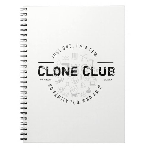 Clone Club Logo Notebook