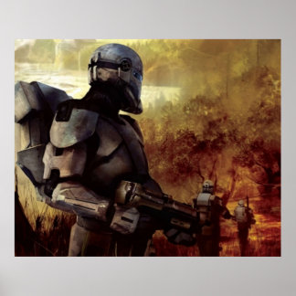Clone Commando Patrol   Poster