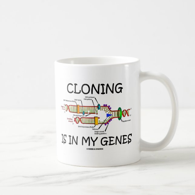 Cloning Is In My Genes Coffee Mug (Right)