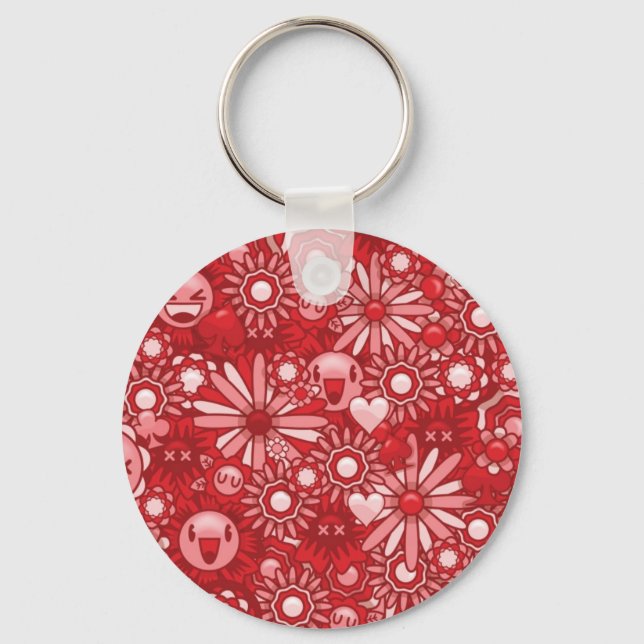 Clooci Power Flower Keychain (Front)