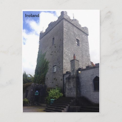 Cloonacauneen Castle Co Galway Ireland Postcard