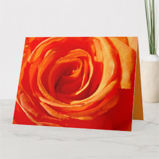 Close Bright Rose Card