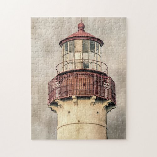 Close Cape May Lighthouse Jigsaw Puzzle