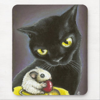 Close encounter mouse pad