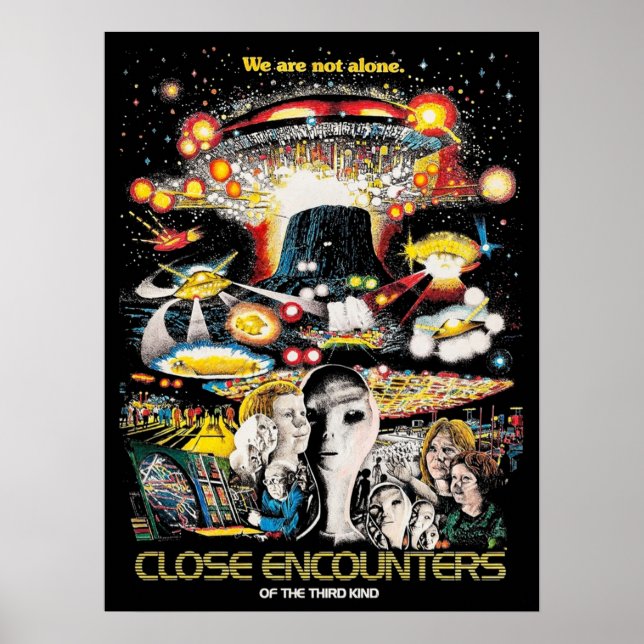 Close Encounters Promo Artwork Poster (Front)
