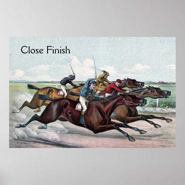 Close Finish Value Poster Paper (Matte) (Front)