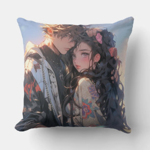 Close friends throw pillow