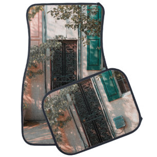 CLOSE GREEN WROUGHT IRON SECURITY DOOR CAR FLOOR MAT