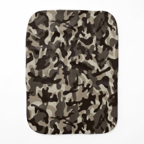 Close Quarter Camouflage Baby Burp Cloth