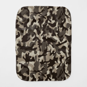 Close Quarter Camouflage Baby Burp Cloth