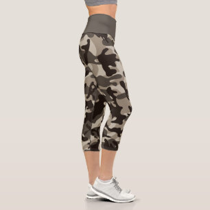 Close Quarter Camouflage Capri Leggings