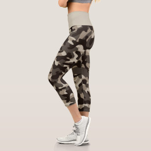 Close Quarter Camouflage Capri Leggings