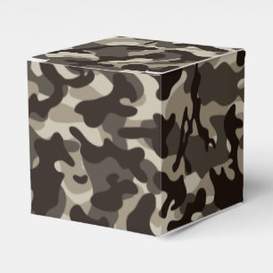 Close Quarter Camouflage Favor Boxes