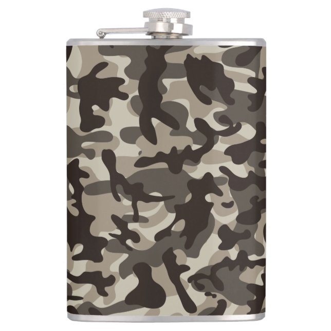 Close Quarter Camouflage  Flask (Front)