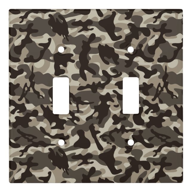 Close Quarter Camouflage Light Switch Cover (Front)