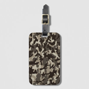 Close Quarter Camouflage Luggage Tag