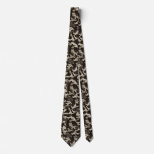 Close Quarter Camouflage Neck Tie