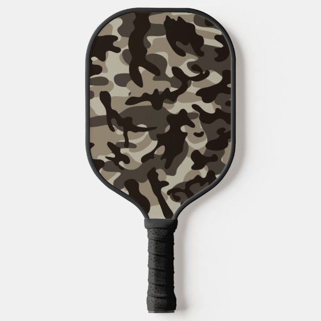Close Quarter Camouflage Pickleball Paddle (Front)