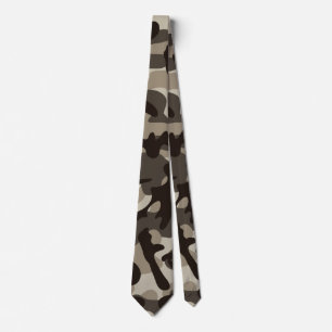 Close Quarter Camouflage Tissue Paper Neck Tie