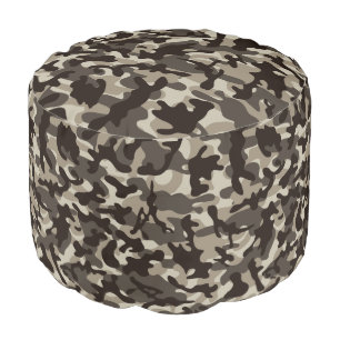 Close Quarter Camouflage Tissue Paper Pouf