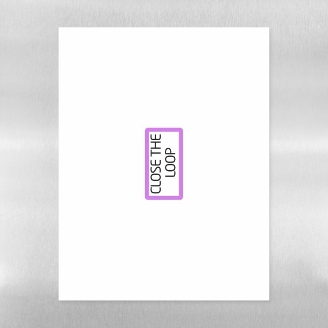 Close the Loop | Magnetic Planning Board (Vertical)