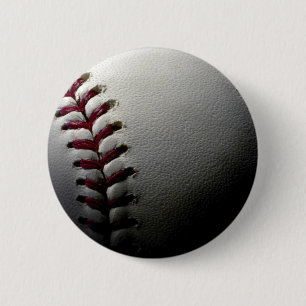Close-up Baseball Button
