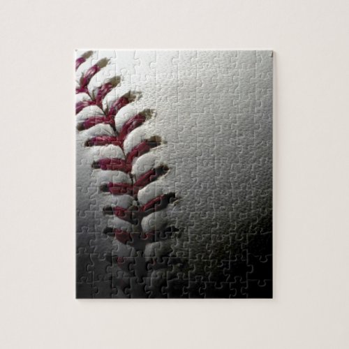 Close_up Baseball Jigsaw Puzzle