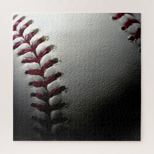 Close_up Baseball Sports Art Jigsaw Puzzle