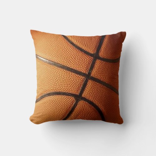 Close_up Basketball American MoJo Pillow