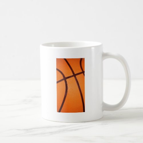 Close up Basketball Coffee Mug