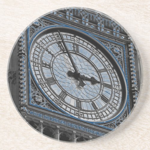 Close up Big Ben Clock Tower Travel Europe Drink Coaster