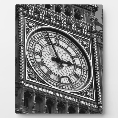 Close up Big Ben Clock Tower Travel Europe Plaque