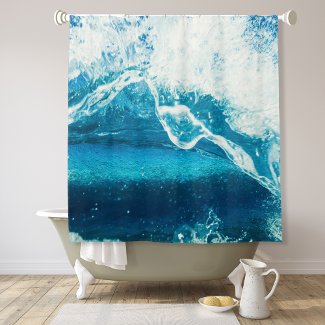 Close-up Blue Water Waves