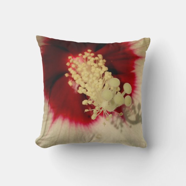 Close-up Floral Photo Throw Cushion 41 cm x 41 cm (Front)