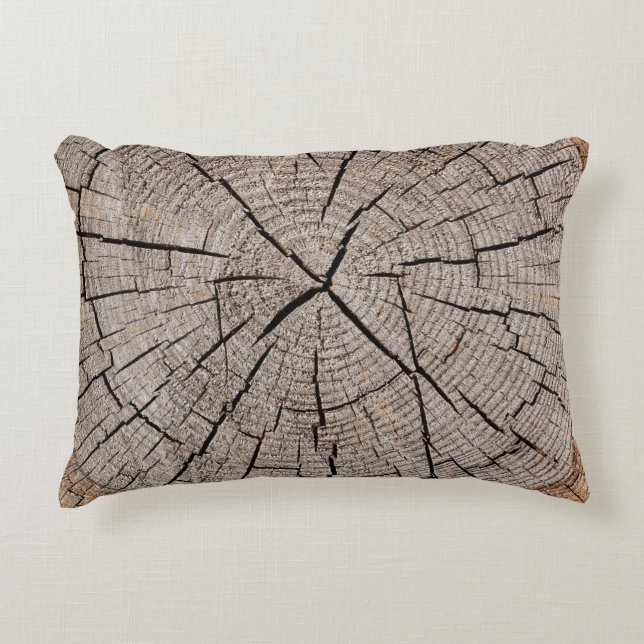 Close up gray background texture of old weathered  accent pillow (Front)