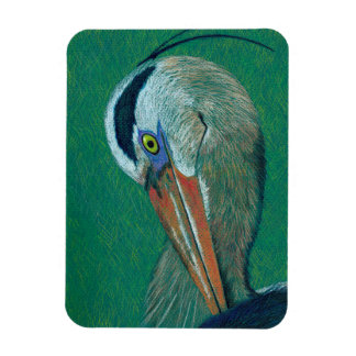 Close up Heron Magnet
