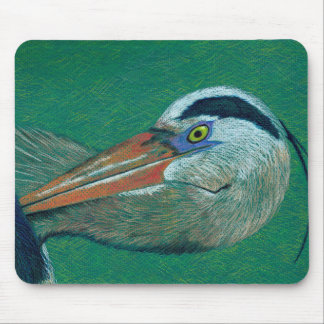 Close Up Heron Mouse Pad
