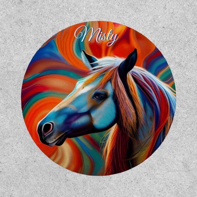 Close up Horse head *personalize* Patch (Front)