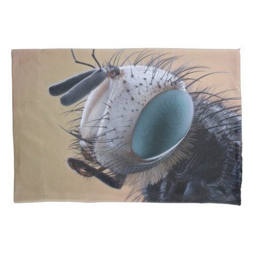Close_up Insect Head Pillow Case