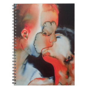 Close-up Kiss 1988 Notebook