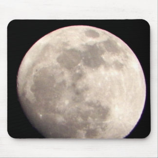 Close up Moon Picture Mouse Pad