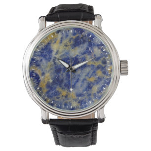 Close up of a Blue Sodalite Watch
