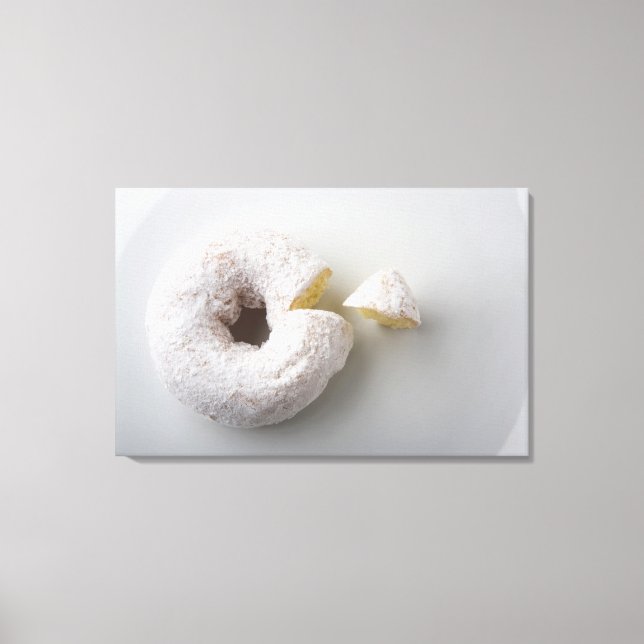 Close-up of a cake canvas print (Front)