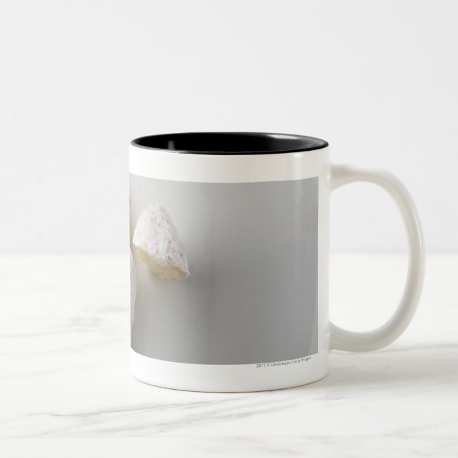 Close-up of a cake Two-Tone coffee mug (Right)