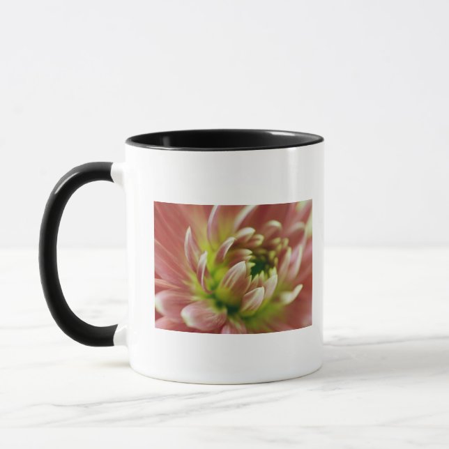 Close-up of a flower mug (Left)