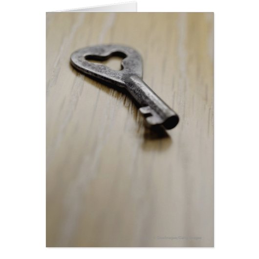 Close-up of a key cards (Front)