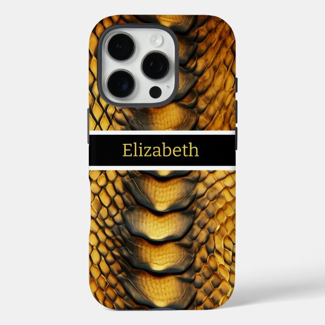 Close-up of a snake's vibrant skin Case-Mate iPhone case (Back)