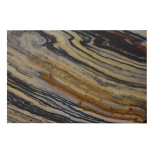 Close up of a Striated Jasper Slab Wood Wall Decor