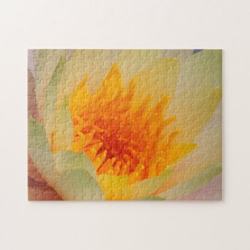 Close-Up Of A Water Lily Jigsaw Puzzle