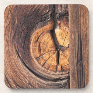 Close up of a wood knot, California Coaster